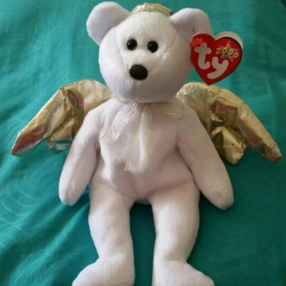 Halo 2 Angel Bear Beanie Baby